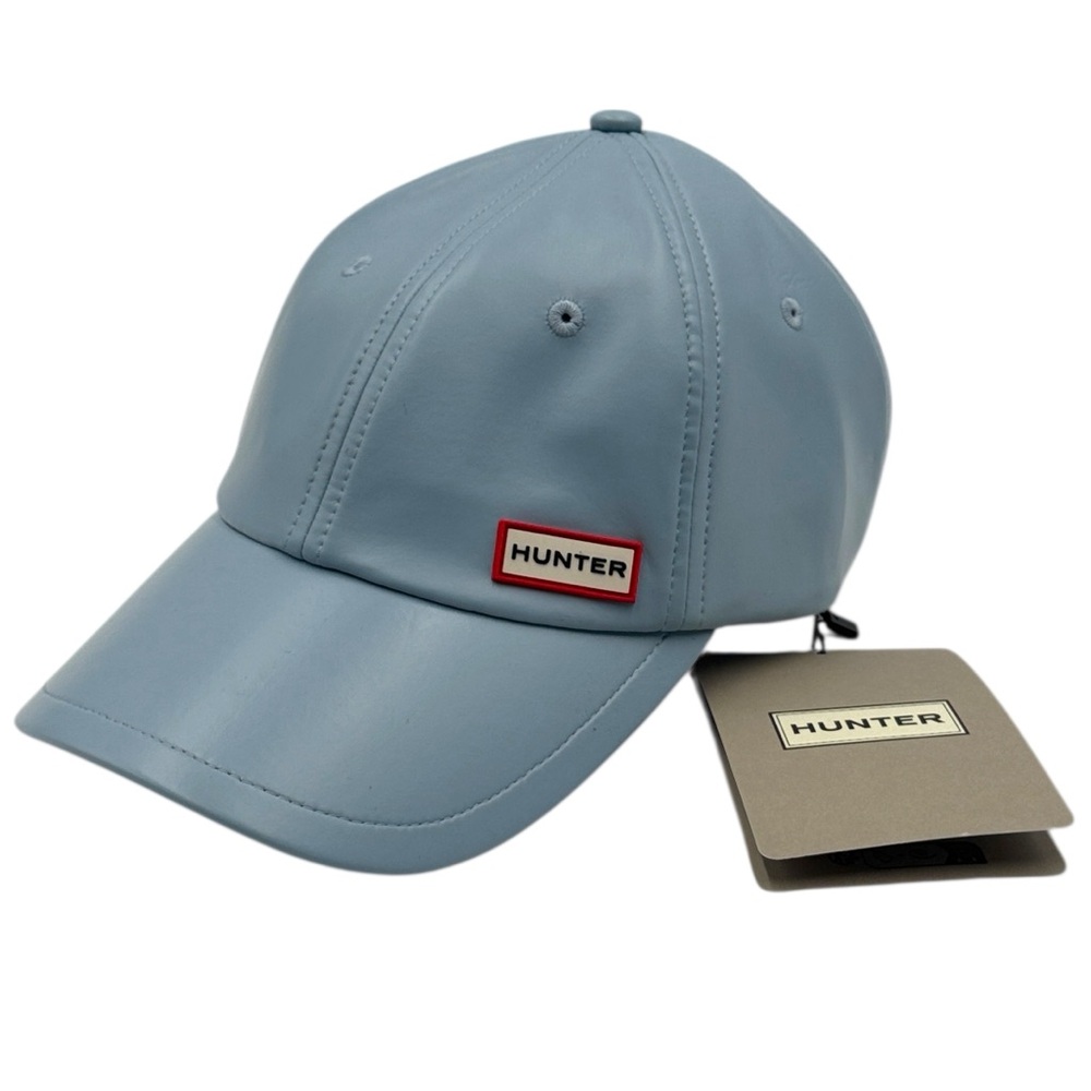 Hunter Logo Rubberized Baseball Cap - Blizzard Blue